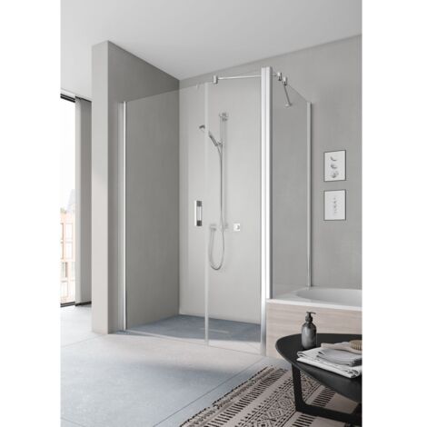Kermi Porte battante Pega 1OR 1600x 2000 BV : 1550-1600 SIHG verre trempé Arena Clean (1/5)