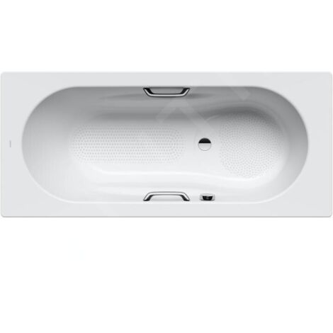 Kaldewei Ambiente - Baignoire Vaio Set 945, 1700x700 mm, trous pour poignées, effet Perl, antidérapant sur toute la largeur, (1/3)