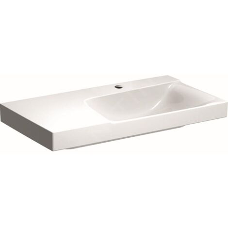 Geberit 500535011 Xeno2 Lavabo avec tablette à gauche, 90x48 cm (1/5)