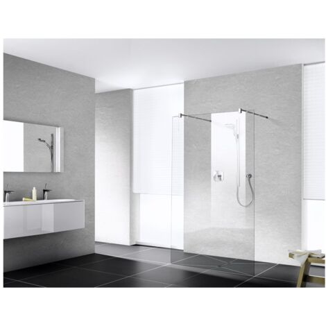 Kermi WALK-IN XB FW1 1400x 2000 BV : 1400 SIHG verre trempé Opaco Clean (1/5)