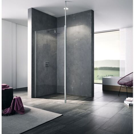 Kermi WALK-IN XB WDL 1500x 2000 BV : 1480-1500 SIHG verre trempé Opaco (1/5)