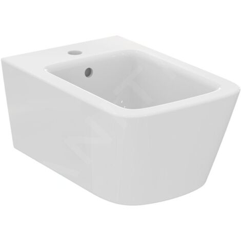 IDEAL STANDARD T368701 Bidet mural Blend Cube 1 trou lavabo (1/3)