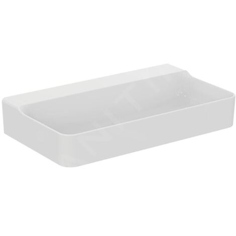 IDEAL STANDARD T379701 Lavabo Conca, sans trou de robinet, sans trop-plein (1/5)