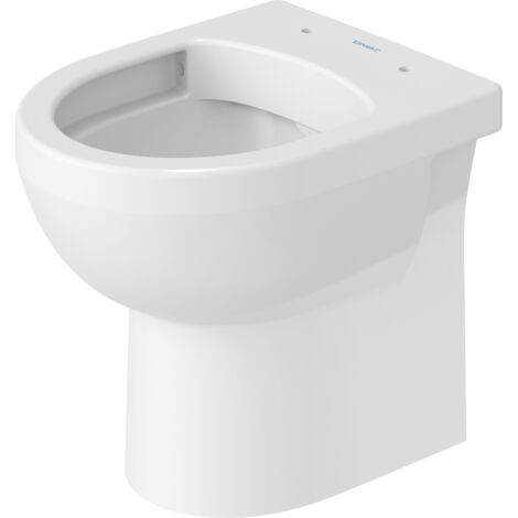 Duravit No.1 WC au sol, rimless, 370x480mm, sortie horizontale,