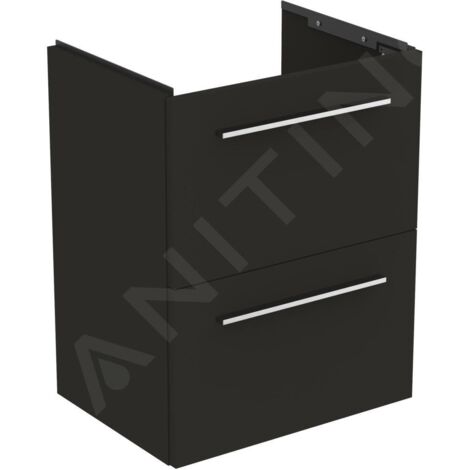 IDEAL STANDARD T5291NV Meuble bas WT i.life S 2 tiroirs (1/5)