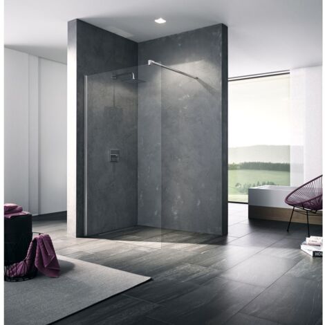 Kermi WALK-IN XB WIA 1800x 2000 BV : 1780-1800 SIHG verre trempé Opaco Clean (1/5)