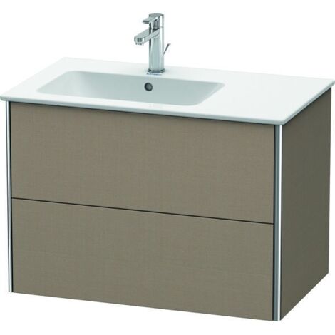 DURAVIT XS417607575 Meuble sous-plan XSquare, 2 tiroirs, pour ME (1/3)
