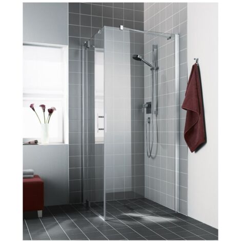 Kermi Paroi latérale Filia XP TWD 0750x 1850 BV : 725-750 SIHG verre trempé transparent (1/5)