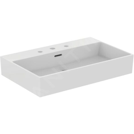 IDEAL STANDARD T389501 Lavabo Extra, 3 trous, avec trop-plein, (1/4)