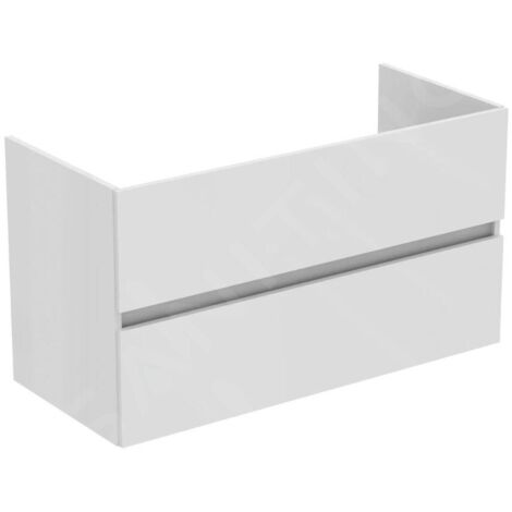 IDEAL STANDARD R0265WG Meuble bas WT Eurovit+ 2 tiroirs (1/3)