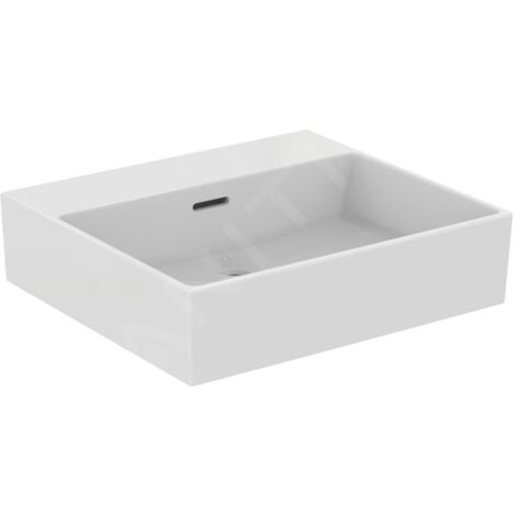 IDEAL STANDARD T388601 Lavabo Extra, sans trou pour robinet, avec trop-plein (1/4)