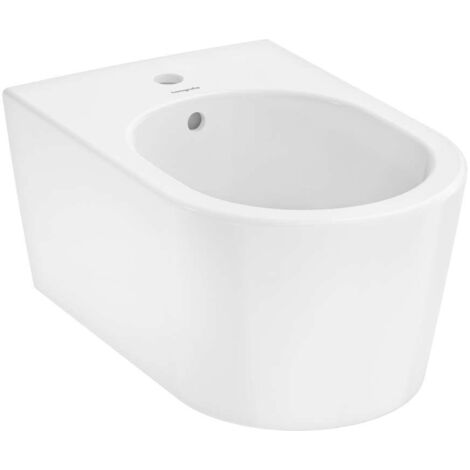 Hansgrohe EluPura S - Bidet suspendu, trou pour robinetterie, SmartClean, blanc 61169450 (1/2)