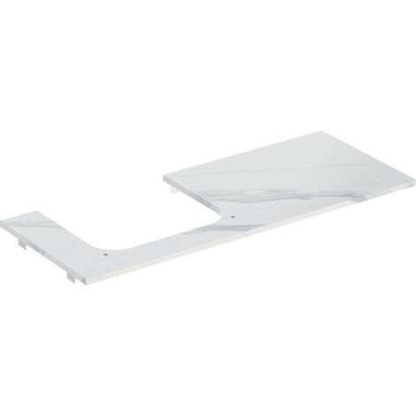 Geberit 505135001 Plaque ONE WT, découpe gauche, pour AWT (1/2)