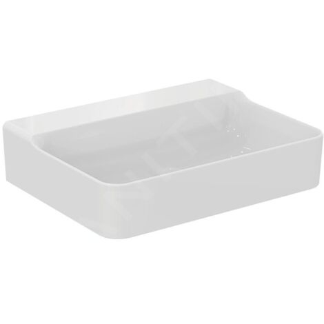 IDEAL STANDARD T382501 Lavabo Conca, sans trop-plein, sans trou de robinetterie (1/4)