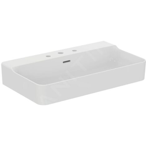 IDEAL STANDARD T379301 Lavabo Conca, 3 trous, avec trop-plein, (1/5)