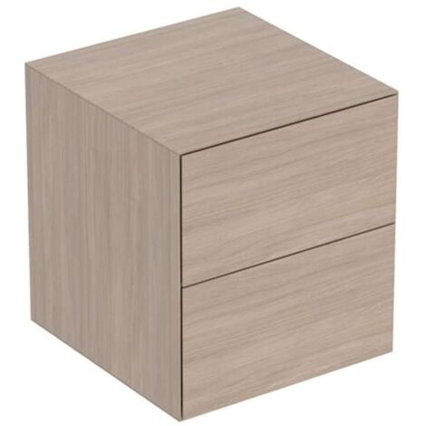 Geberit 505077005 armoire latérale ONE avec 2 tiroirs (1/2)