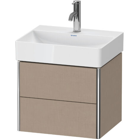 DURAVIT XS430507575 WTU XSquare mural, 2 tiroirs (1/4)