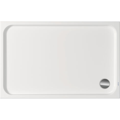 DURAVIT 720260000000000 Receveur de douche D-Code, 1400x900 mm, blanc (1/5)