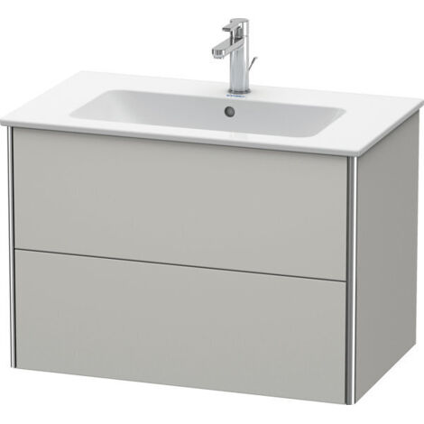 DURAVIT XS417200707 Meuble sous-plan XSquare, 2 tiroirs, pour ME (1/3)