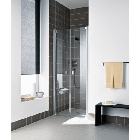 Kermi Porte battante RAYA PTD 1200x 2000 BV : 1158-1218 SIMG verre trempé Opaco (1/5)