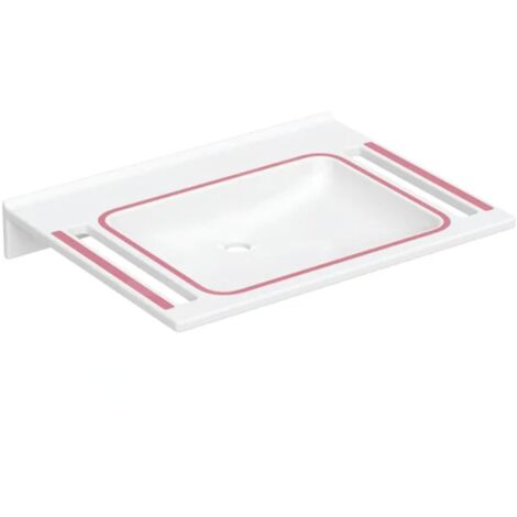 Geberit 500666014 Publica WT, design angulaire, avec ouverture ext. (1/3)