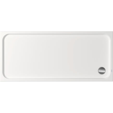 DURAVIT 720268000000000 Receveur de douche D-Code, 1800x800 mm, blanc (1/5)