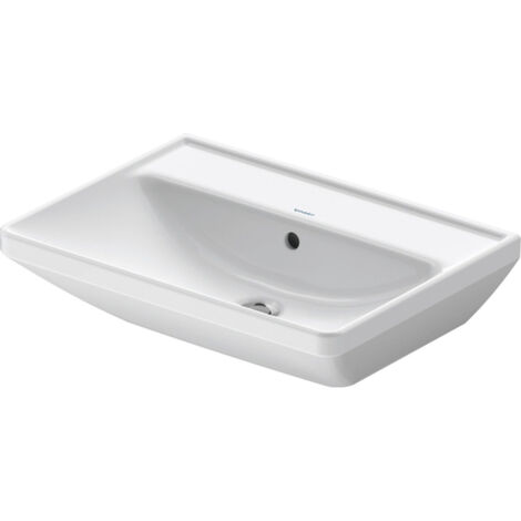 DURAVIT 2366600060 Lavabo D-Neo, 600 mm, blanc avec trop-plein (1/5)