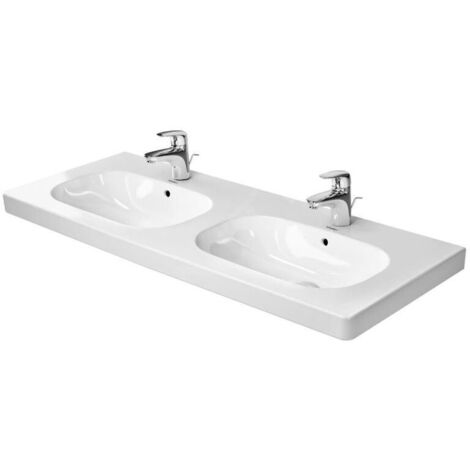 DURAVIT 03481200002 Meuble double vasque D-Code 1200 mm (1/4)