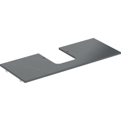 Geberit 505105002 ONE plaque de commande complète pour chapeaux AWT forme de coque (1/5)