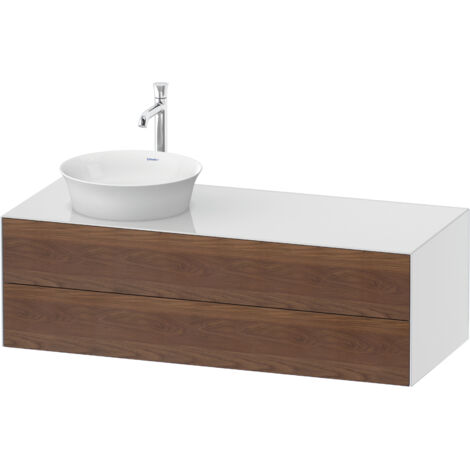 DURAVIT WT4987L7785 Tulipe blanche WTU suspendu, 2 tiroirs, gauche (1/2)