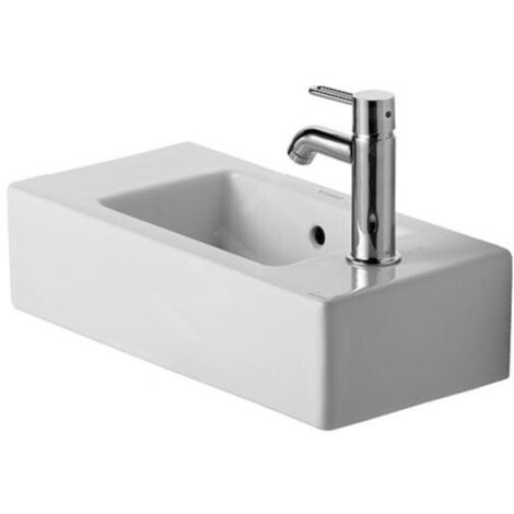 Lavabo Duravit Vero 50cm, trou pour robinet à droite, 07035000081