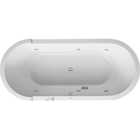 DURAVIT 760009000JS1000 Bain à remous ovale Starck 1800x800mm (1/2)