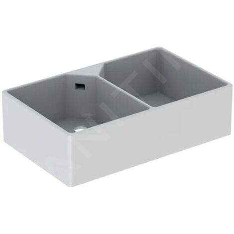 Geberit 350490000 Publica Lavabo polyvalent avec 2 cuves (1/2)