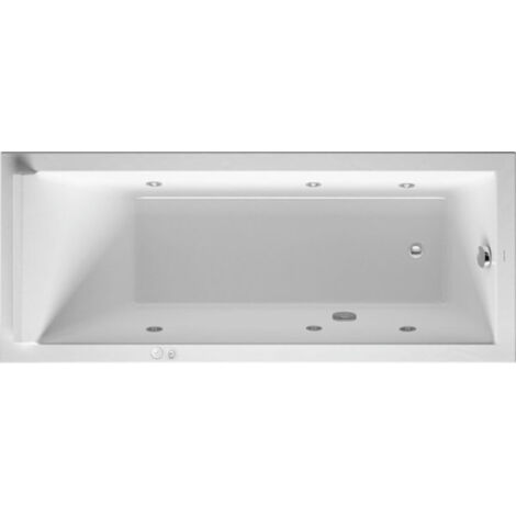 DURAVIT 760334000JS1000 Baignoire balnéo Starck 1700x700mm (1/2)
