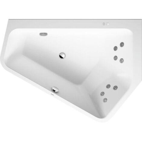 DURAVIT 760395000JS1000 Baignoire balnéo Paiova 5 1770x1300 mm angle (1/2)