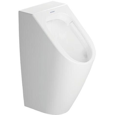 Duravit – Urinal Rimless suspendu avec entrée arrière – Céramique blanche – Dimensions 300x585x350mm – Fixation cachée incluse