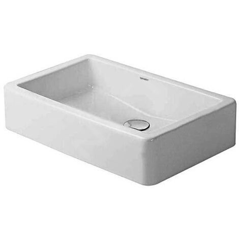 DURAVIT 04556000001 Lavabo à poser Vero 600 mm sans trop-plein