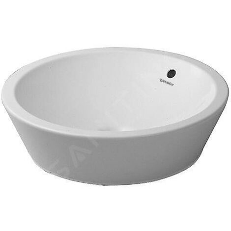 DURAVIT 0447530000 Vasque à poser Starck 1 530 mm avec trop-plein (1/5)