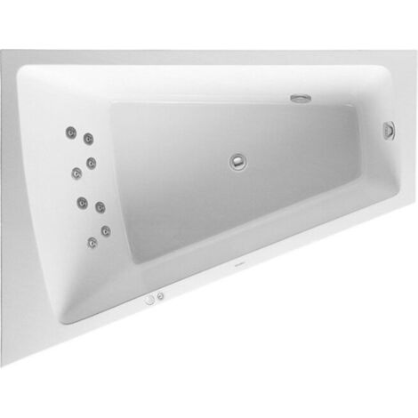 DURAVIT 760266000JS1000 Baignoire à remous Paiova 1700x1300 mm, blanche (1/2)