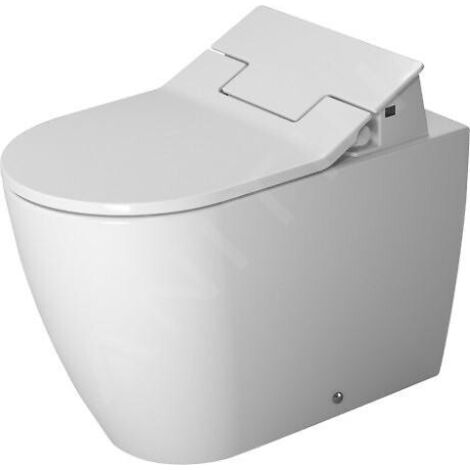 DURAVIT 2169592000 WC sur pied ME par Starck 600 mm, bride à poser, évacuation verticale