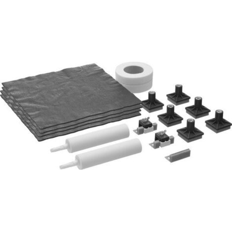 DURAVIT 791369000000000 Ensemble d'isolation acoustique pour receveurs de douche (1/4)