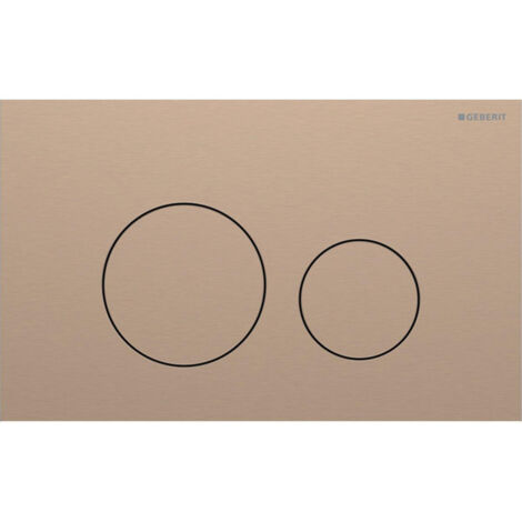 GEBERIT 115628QB1 Sigma 40 Plaque de commande, pour chasse d'eau double volume (1/3)