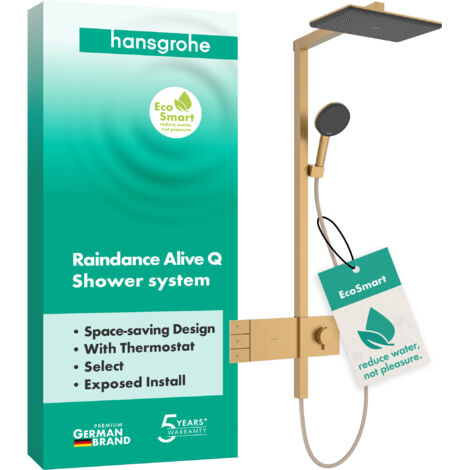 HANSGROHE 24591140 Showerpipe Raindance Alive Q (1/5)