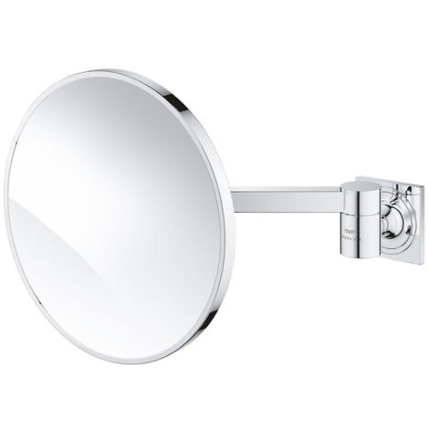GROHE 40967001 Miroir de maquillage Allure 409671 Montage mural chrome (1/3)