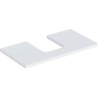 Geberit 505272002 ONE plaque WT pour mitigeur avec forme de cuvette AWT