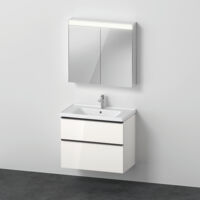DURAVIT DE011602222 Ensemble meuble mural D-Neo DE0116 Blanc
