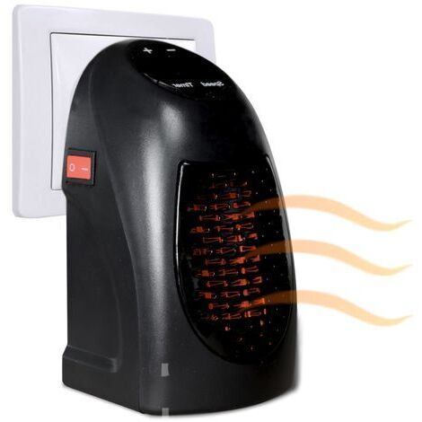 Chauffage d'appoint thermo-céramique - IDMARKET - 400 W - Programmable - Objet connecté - Chaleur douce (1/5)