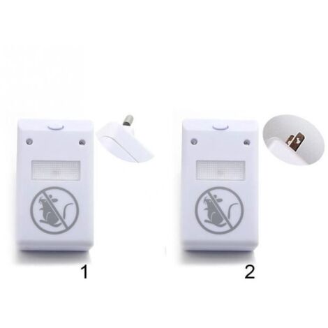 AILEDA – 4 Répulsifs Ultrasoniques Anti-moustiques, Solution électronique Portable