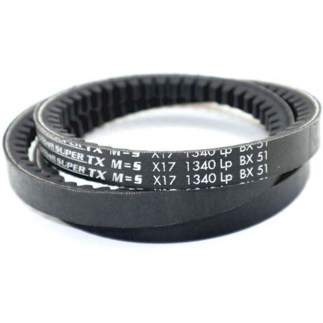 Courroie type trapézoïdale crantée BX51
