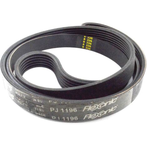 Courroie striée électroménager Hutchinson élastique 1196 PJE 6